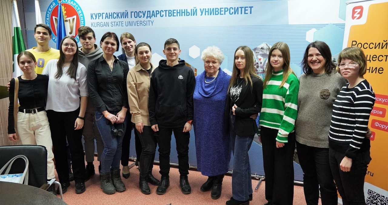 Студенты КГУ встретились с заслуженным учителем России Ольгой Баланчук